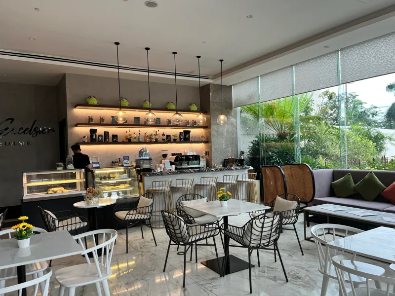 Cafe of The Excelsior Hotel